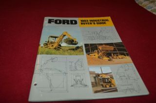 Ford Tractor Industrial Equipment Buyers Guide 1983 Dealer 