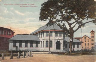 Georgetown,  Demerara,  British Guiana,  Carnegie Public Library C 1904 - 14