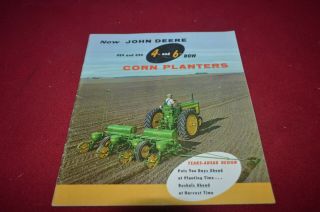John Deere 694 494 Corn Planter For 1957 Dealer 