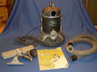 Vintage Rex - Air Model B Vacuum Cleaner With Attachments,  Etc.