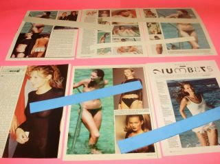 KATE MOSS scrapbook clippings. 2