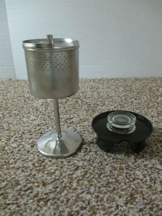 Corning Ware Cornflower 6 Cup Stove Top Percolator Coffee Pot Parts Lid Basket,