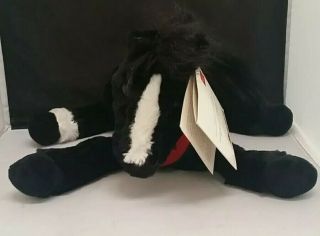 Wells Fargo 2009 " Al " Plush Stuffed Toy Legendary Horse Pony Black Red Scarf Nwt