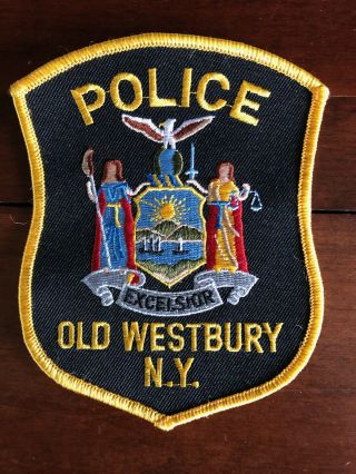 Old Westbury Village Police Patch York Nassau County