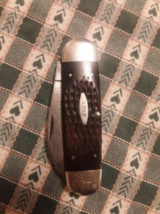 Vintage Case Xx Usa “bradford Bonanza " Elephant Toe Knife 6250