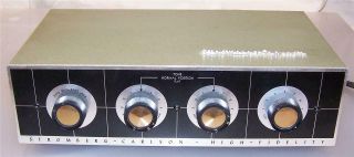 Vintage Stromberg Carlson Ar - 411 Pp 6cm6 Mono Integrated Tube Amp Amplifier
