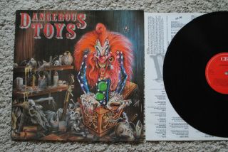 Dangerous Toys 1 X Vinyl Lp 1989 Cbs Kiss