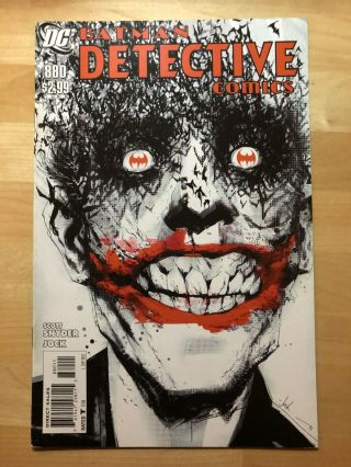 Detective Comics 880 Fn Classic Joker Cover By Jock