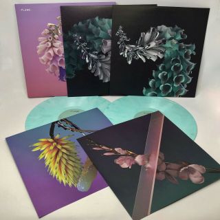 Flume Skin Limited Edition Record Lp Green,  180g Vinyl,  Two Sided
