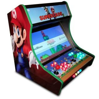 Bartop Arcade Kit Bundle,  Sanwa,  Led Buttons,  Usb Encoder - Easy Assembly - Usa
