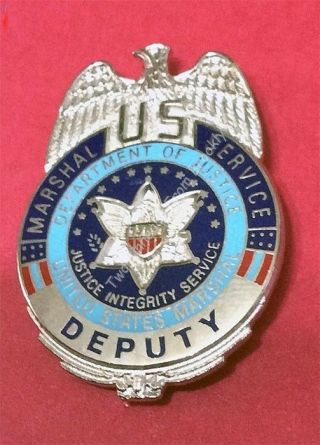 U.  S Deputy Marshal Patty Hearst Lapel Pin