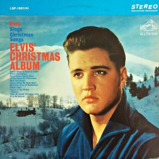 Elvis Presley - Elvis Christmas Album 1967 Vinyl Lp Rca Victor Usa