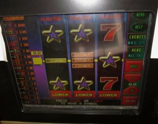 Cadillac Jack Silver Bar Mgp340y Slot Machine Arcade Game Board
