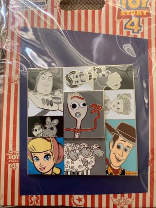Disney Pixar Toy Story 4 Forky Character Block Pin Dsf Dssh Woody Buzz Le 400