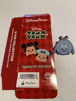 Mickey ' s Christmas Carol Disney Tsum Tsum mystery pins.  Full Set. 2