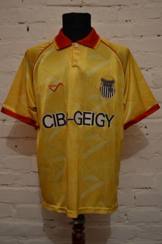Vintage Grimsby Town Away Football Shirt 1992/1993 Soccer Jersey Mens M