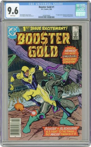 Booster Gold 1 Cgc 9.  6 1986 2026879004