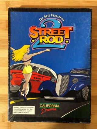 Vintage 1991 Street Rod 2 The Next Generation Pc Game Complete