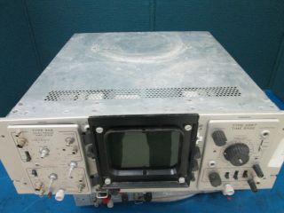 Vintage Tektronix Oscilloscope R561b Mainframe W/ 3a6 2b67 No Knob