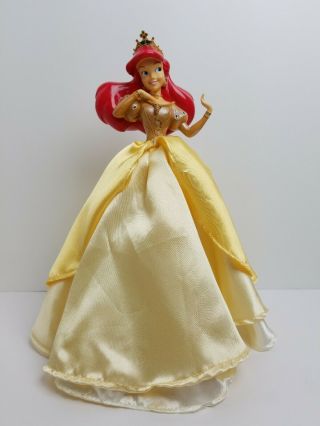 Disney Princess Ariel Enchanted Tales Christmas Tree Topper Little Mermaid Euc