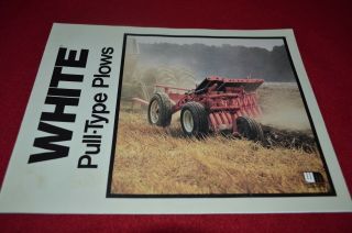 White Tractor 449 2549 2588 Pull Type Plow Dealers Brochure Yabe12