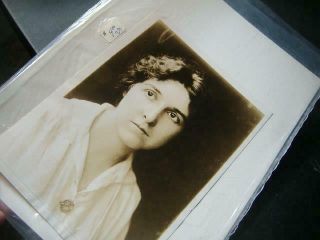1917 Genevieve Hamper Tangled Lives Fox Silent Film Actress B&w Photograph Photo