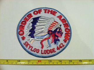Boy Scout Order Of The Arrow Skyloo Lodge 442 Jacket Patch