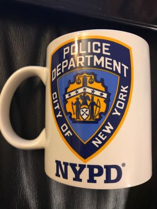 Nypd Coffee Mug City Of York Police Department