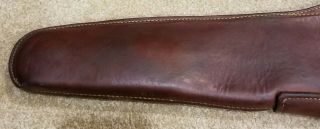VTG Hunter 402b 26 Brown Leather Rifle Scabbard Gun Case Sheath Supple 2