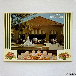 Cafe Du Monde French Market Orleans Postcard (p445)