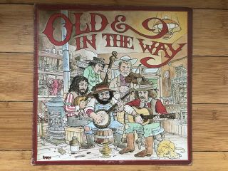 Old & In The Way - S/t 1975 Round Rx - 103 Jacket Vg Vinyl Vg,
