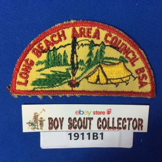 Boy Scout Long Beach Area Council Bsa Shoulder Patch