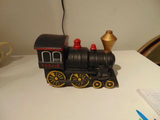 Mccoy Train Engine Cookie Jar,  Fantastic Cold Paint