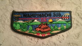 Vintage Boy Scouts Patch Wahpinachi Lodge 308 Order Of Arrows