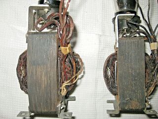 VINTAGE Matched pair TELEFUNKEN POWER TRANSFORMERS FOR FIELD COIL SPEAKER 3