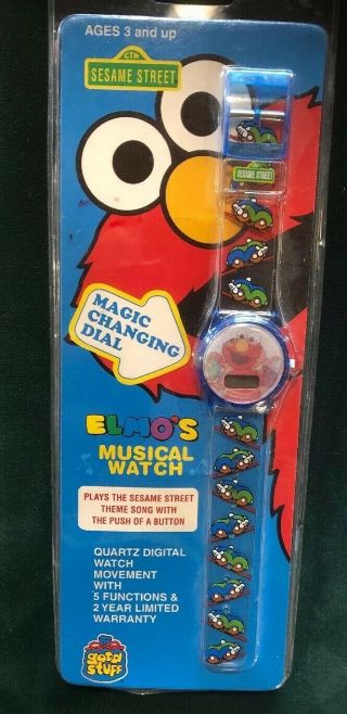 Sesame Street Elmo Musical Watch Factory