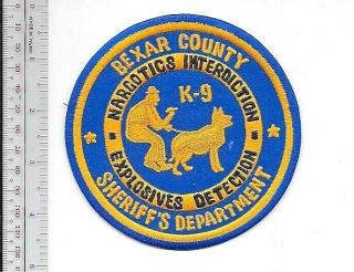 K - 9 Police Texas Bexar County Sheriff 