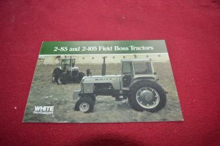 White Tractor 2 - 85 2 - 105 Tractor Dealer 
