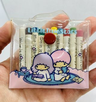 Vintage Sanrio Little Twin Stars Mini Pencil Set 1976