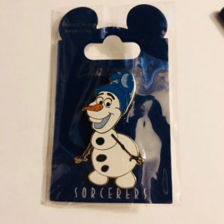 Wdi Disney Frozen Snowman Olaf Mickey Sorcerer’s Hat Pin Mog Le300