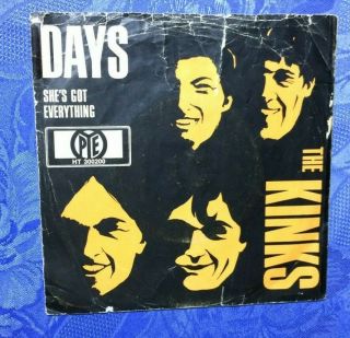The Kinks (7 " 45) Days /she 