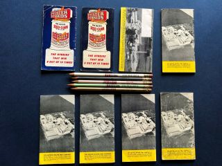 8 Pfister Hybrids Memo Books,  5 Pencils - Arthur Walter Seed,  Grand Ridge IL 2
