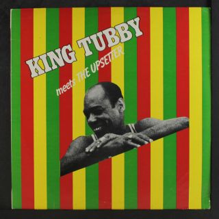 King Tubby: King Tubby Meets The Upsetter Lp (france,  Corner Bend,  Close To M -