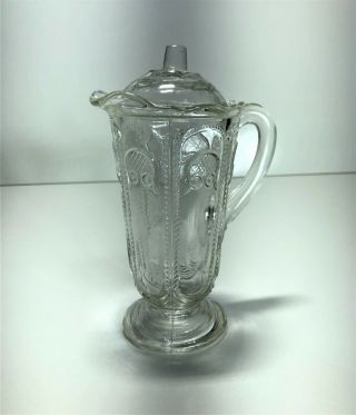 Vintage Crystal Miniature Jug 15cm
