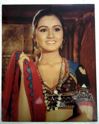 Bollywood Actor - Padmini Kolhapure - Photo Photograph 20 X 25 Cms