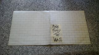 Pink Floyd The Wall «2 Lp Made In Portugal 1st Edition 1979» 8e 19663410/11