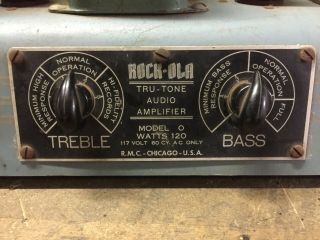 Rock - Ola Tru - Tone 1426? Jukebox Amplifier Type O Rockola Trutone