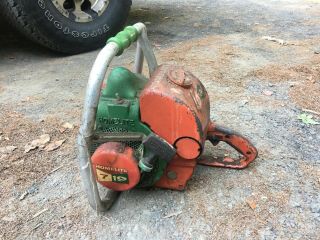 Sweet Homelite 7 - 19 Chainsaw,  Does Fire,  7 - 19 Homelite Collector Vintage Chainsaw,