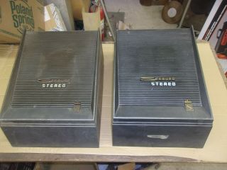 Seeburg Remote Speakers 1950s.  Jukebox