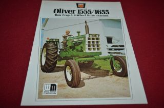 Oliver 1555 1655 Tractor Dealer 